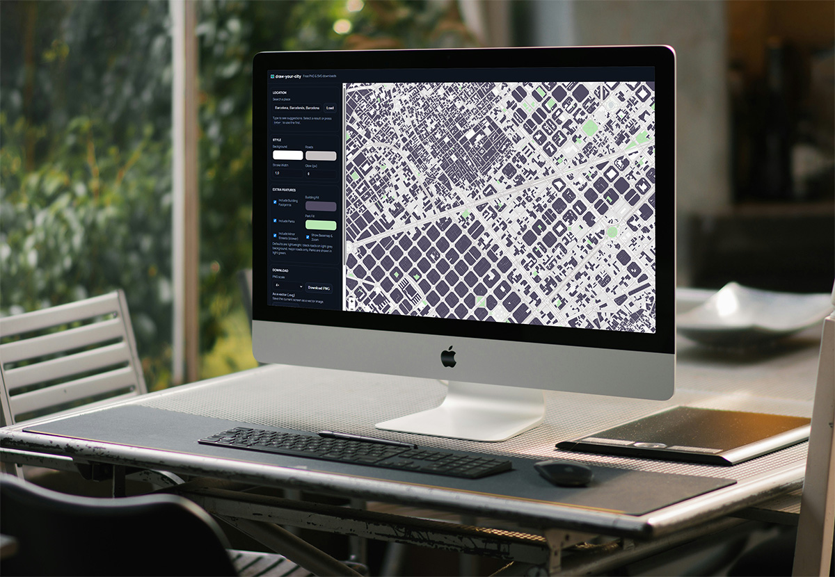 Draw Your City app